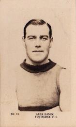 1923 Magpie Portraits of Our Leading Footballers #73 Alex Eason Front